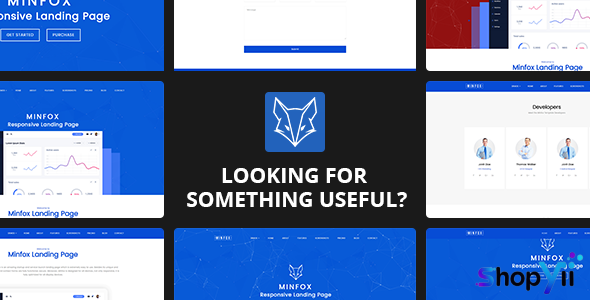 Minfox v1.5.4 - Software Landing Page