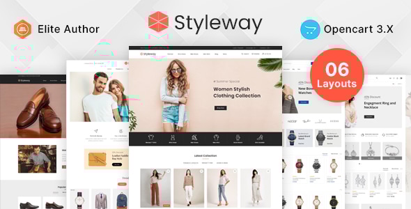 Styleway v1.0.5 - Online Fashion OpenCart 3.x Responsive Theme