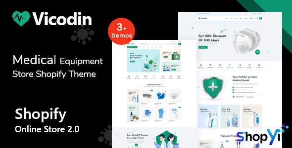 Vicodin v1.0 - Medical Equipment Store Shopify Theme OS 2.0