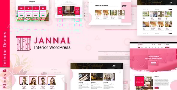 Jannal v2.1 - Windows Curtains & Doors Service WordPress Theme