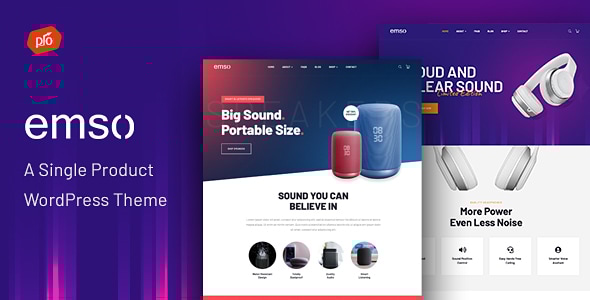 Emso v1.5 - A Single Product Theme