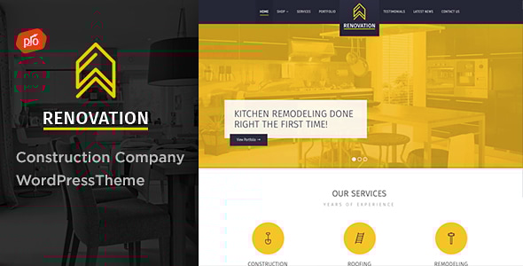 Renovation v4.5 - Construction Company Theme