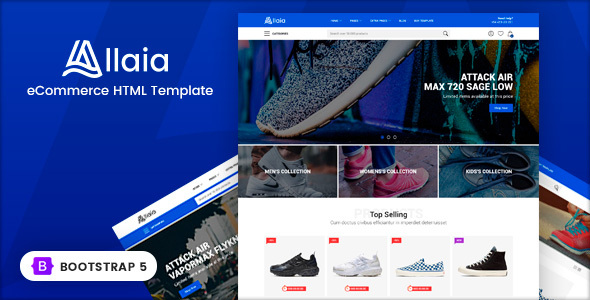 Allaia v1.0 - eCommerce HTML Template