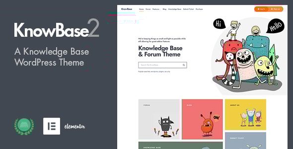 KnowBase v1.4 - A Helpdesk & bbPress WordPress Theme