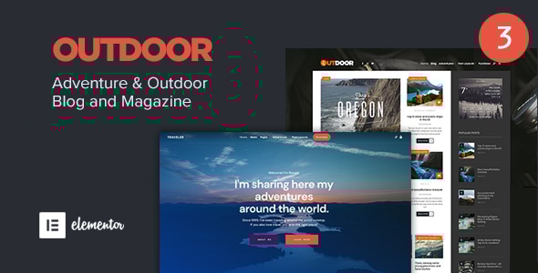 Outdoor v3.4 - Responsive Adventure Blog and Magazine
