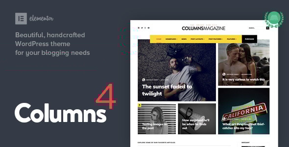 Columns v4.1 - Impressive Magazine and Blog WordPress Theme