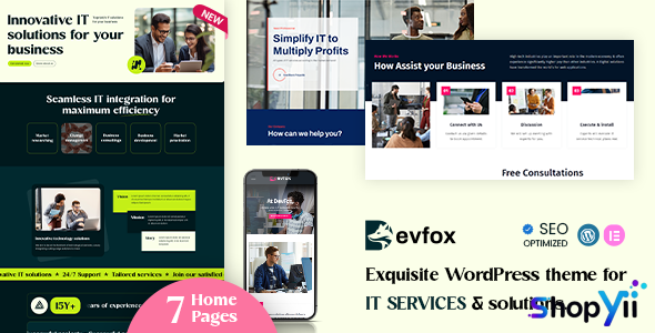 DevFox v1.6 - IT Solutions and Services WordPress Theme + RTL