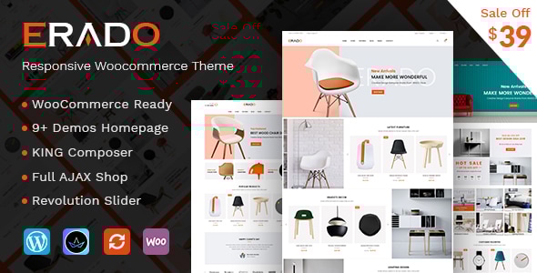 Erado v1.6 - eCommerce WordPress Theme