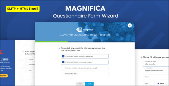 Magnifica v1.0 - Questionnaire Form Wizard
