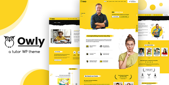 Owly v1.8 - Tutor, Training WordPress, elearning Theme