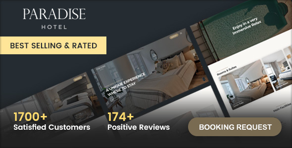 Responsive Paradise Hotel v3.0