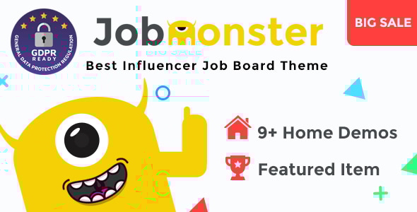 Jobmonster v4.6.0.6 - Job Board WordPress Theme