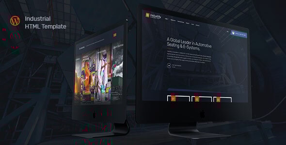 Industify v1.0 - Industry HTML Template