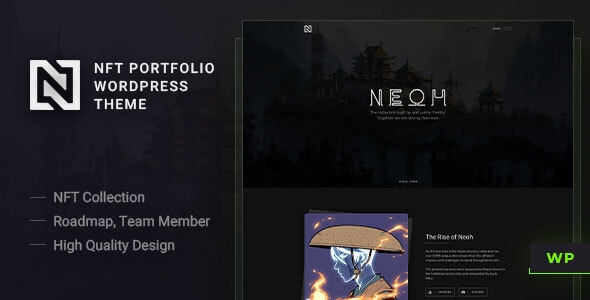 Neoh v1.1.3 - NFT Portfolio WordPress Theme