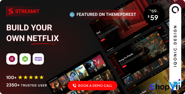 Streamit v1.5.5 - Video Streaming WordPress Theme + RTL