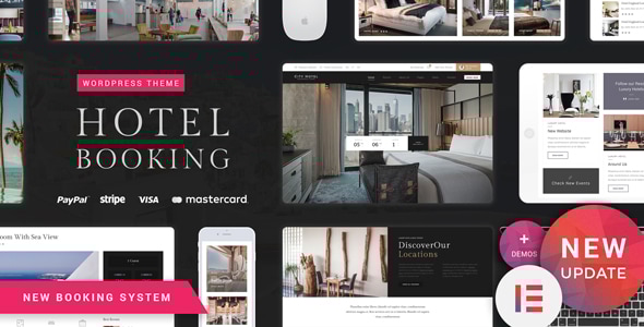 Hotel Booking v1.7 - Hotel WordPress Theme