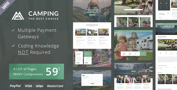 Camping Village v3.0 - Campground Caravan & Hiking