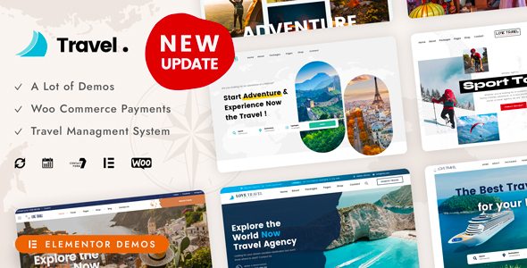 Love Travel v4.1 - Creative Travel Agency WordPress