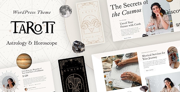 Taroti v1.1 - Astrology & Horoscope WordPress Theme
