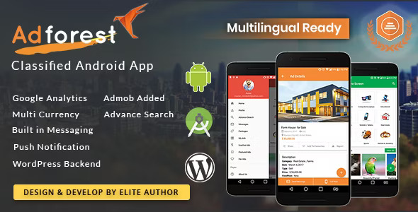 AdForest v2.3.7 - Classified Native Android App - nulled