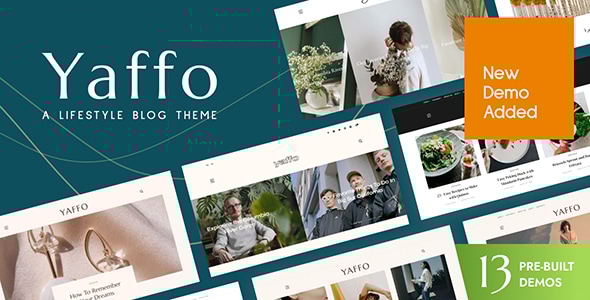 Yaffo v1.3.0 - A Lifestyle Personal Blog WordPress Theme