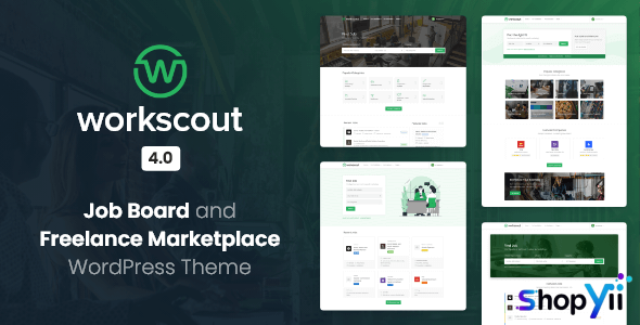 WorkScout v2.1.03 - Job Board WordPress Theme