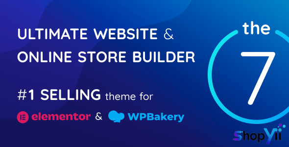 The7 v9.10.0 - Multi-Purpose Website Building Toolkit