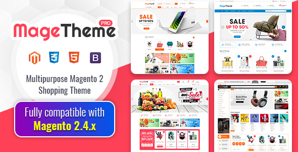 MageThemePRO v2.1.0 - Responsive Magento 2 Shopping Template
