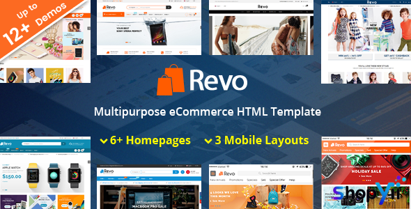 Revo v1.0 - Responsive MultiPurpose HTML 5 Template (Mobile Layouts Included)