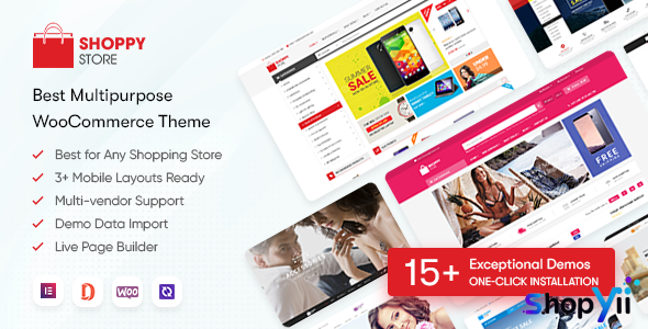 ShoppyStore v3.7.1 - WooCommerce WordPress Theme
