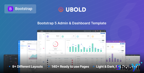 Ubold v5.2 - Admin & Dashboard Template