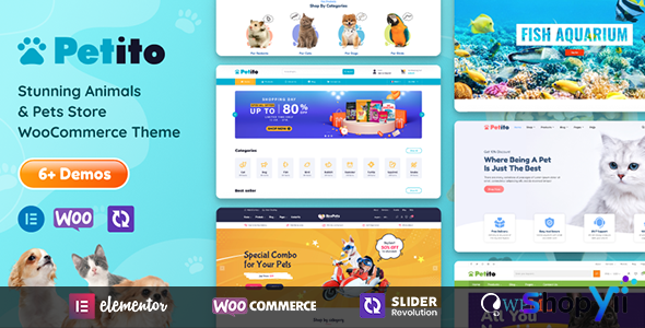 Petito v1.6.1 - Animals and Pets Store WooCommerce Theme