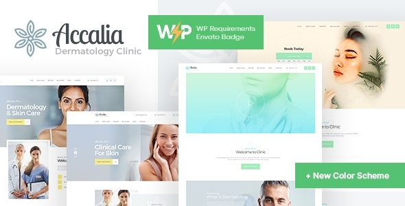 Accalia v1.3.1 - Dermatology Clinic WordPress Theme