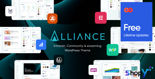 Alliance v2.4.8 - Intranet & Extranet WordPress Theme