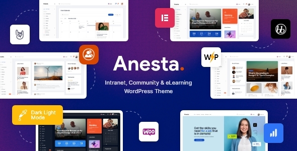 Anesta v1.0.2 - Intranet, Extranet, Community and BuddyPress WordPress Theme