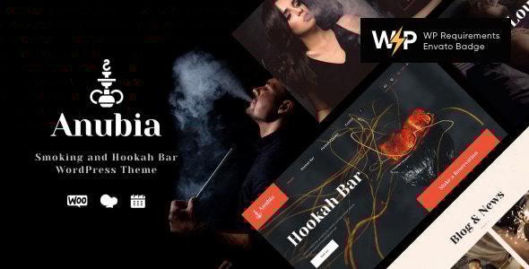 Anubia v1.0.3 - Smoking and Hookah Bar WordPress Theme