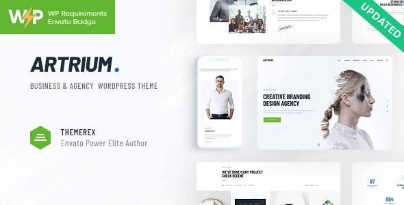 Artrium v1.0.3 - Creative Agency & Web Studio Theme