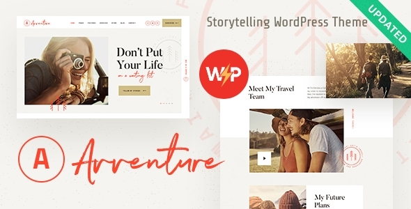 Avventure v1.1.7 - Personal Travel & Lifestyle Blog WordPress Theme