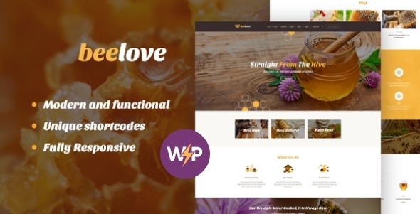 Beelove v1.2.4 - Honey Production and Sweets Online Store WordPress Theme