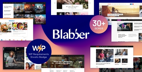 Blabber v1.7.0 - All-in-One Elementor Blog & News Magazine WordPress Theme + RTL