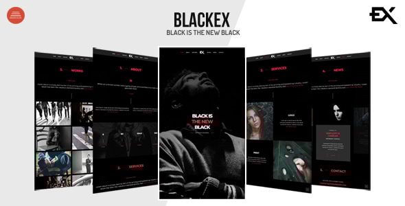 Blackex v1.2 - Photography Portfolio Template