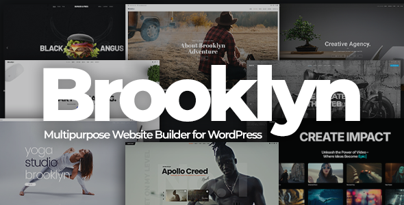 Brooklyn v4.9.5.4 - Creative Multi-Purpose Responsive WordPress Theme