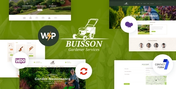 Buisson v1.1.4 - Gardening WordPress Theme