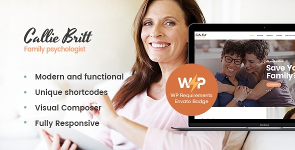 Callie Britt v1.0.3 - Family Counselling Psychology Theme