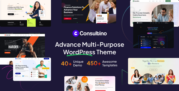 Consultino v1.0 - Multipurpose WordPress Theme