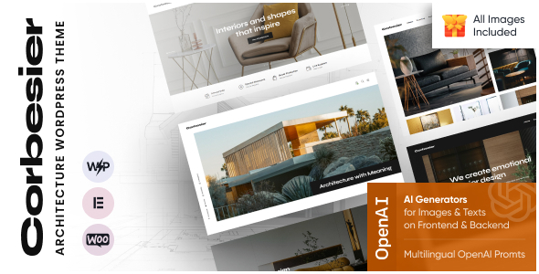 Corbesier v1.0.1 - Modern Architecture & Interior Design WordPress Theme