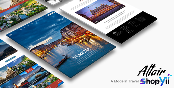 Altair Theme v5.1 - Tour Travel Agency