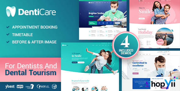 DentiCare v1.1.6 - Medical, Dentist & Dental Clinic
