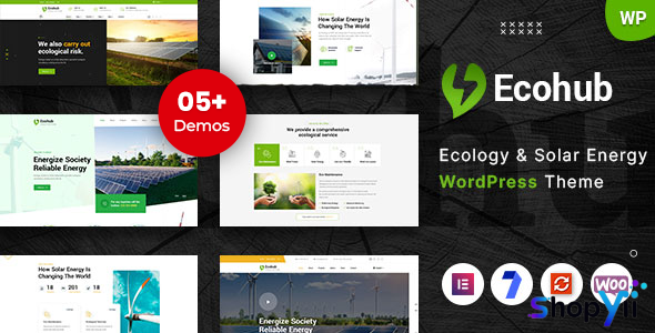 Ecohub v1.0.9 - Ecology Solar WordPress Theme
