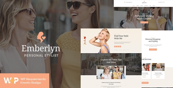 Emberlyn v1.1.3 - Personal Stylist WordPress Theme